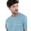 Icebreaker Merino 150 Tech Lite III SS Tee Cadence Paths - Mens, Cloud Ray, Medium, IB0A56WMA75M