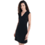 Icebreaker Merino 200 Granary Sleeveless V Neck Dress - Womens, Black, Large, IB0A56XS001L