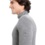 Icebreaker Merino 200 Oasis Long Sleeve Half Zip Thermal Top - Mens, Gritstone HTHR, Extra Large, IBB04367013XL