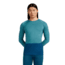 Icebreaker Merino 200 ZoneKnit Long Sleeve Crew Thermal Top - Mens, Atlantis/Topaz/CB, Medium, IB0A579O0J7M