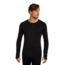 Icebreaker Merino 200 ZoneKnit Long Sleeve Crew Thermal Top - Mens, Black, Extra Large, IB0A579O001XL