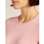 Icebreaker Merino 260 Tech Long Sleeve Crew Thermal Top - Womens, Blush, Large, IB1043870GUL