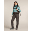 Icebreaker Merino 260 Tech Long Sleeve Crew Thermal Top - Womens, Hydro, Small, IB104387451S