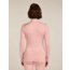 Icebreaker Merino 260 Tech Long Sleeve Half Zip Thermal Top - Womens, Blush, Medium, IBB043900GUM