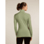 Icebreaker Merino 260 Tech Long Sleeve Half Zip Thermal Top - Womens, Lichen, Large, IBB04390A74L