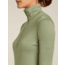 Icebreaker Merino 260 Tech Long Sleeve Half Zip Thermal Top - Womens, Lichen, Large, IBB04390A74L