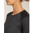 Icebreaker Merino 260 ZoneKnit Long Sleeve Crew Thermal Top - Womens, Jet HTHR, Medium, IB0A57CL011M