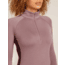 Icebreaker Merino 260 ZoneKnit Long Sleeve Half Zip Thermal Top - Womens, Java/Summit/CB, Small, IB0A57CM0JQS