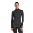 Icebreaker Merino 260 ZoneKnit Long Sleeve Half Zip Thermal Top - Womens, Jet HTHR, Large, IB0A57CM011L