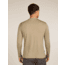 Icebreaker Merino Blend 125 Cool-Lite Sphere Long Sleeve Tee - Mens, Flagstone, Large, IB0A56ZL0GXL