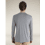 Icebreaker Merino Blend 125 Cool-Lite Sphere Long Sleeve Tee - Mens, Metro HTHR, Large, IB0A56ZL016L