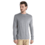 Icebreaker Merino Blend 125 Cool-Lite Sphere Long Sleeve Tee - Mens, Metro HTHR, Large, IB0A56ZL016L