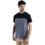 Icebreaker Merino Blend 125 Cool-Lite Sphere SS T-Shirt Colour Block - Mens, Graphite Hthr/Black/CB, Medium, IB0A56X3C91M