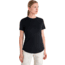 Icebreaker Merino Blend 125 Cool-Lite Sphere SS T-Shirt - Womens, Black, Medium, IB0A56ZO001M