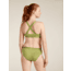 Icebreaker Merino Blend 125 Cool-Lite Sprite Racerback Bra - Womens, Olive, Extra Small, IB0A57240AAXS