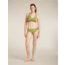Icebreaker Merino Blend 125 Cool-Lite Sprite Racerback Bra - Womens, Olive, Extra Small, IB0A57240AAXS