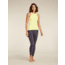 Icebreaker Merino Blend Rib Lotus Tank - Womens, Citrine, Large, IB0A57790ABL