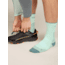 Icebreaker Merino Hike+ Ultralight Crew Socks - Men's, Mint/Blue Ash, Medium, IB0A578Q0FAM