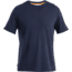 Icebreaker Merino Linen SS T-Shirt - Mens, Midnight Navy, Small, IB0A56OQ401S