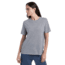 Icebreaker Merino Linen SS Tee Stripe - Womens, Snow/Midnight Navy/S, Small, IB0A56ZYA78S
