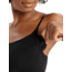 Icebreaker Merino Siren Bra Cami Singlet - Womens, Black, Extra Small, IB0A56BL001XS