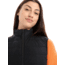 Icebreaker MerinoLoft Vest - Womens, Black/Jet Heather/Cb, Extra Large, IB0A56H1091XL