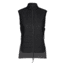 Icebreaker MerinoLoft Vest - Women's, Black/Jet Heather/Cb, Extra Large, IB0A56H1091XL
