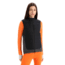 Icebreaker MerinoLoft Vest - Womens, Black/Jet Heather/Cb, Extra Large, IB0A56H1091XL