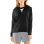 Icebreaker Momentum Long Sleeve Zip Hood - Womens, Black, Small, 104670001S