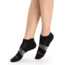 Icebreaker Multisport Light Micro Socks - Women's, Black/Snow/Metro Heather, Small, IB105128377S