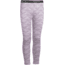 Icebreaker Oasis Leggings Diamond Line - Kids'-Silk Heather/Eggplant-4