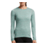 Icebreaker Oasis Long Sleeve Crew Top - Women's-Stripe Metro Heather/Patina-Medium