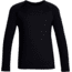 Icebreaker Oasis Long Sleeve Crewe - Kids'-10-Black