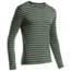 Oasis Long Sleeve Crewe Top - Mens-Stripe Conifer/Metro Heather-Large