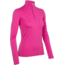 Icebreaker Oasis Long Sleeve Half Zip Top - Women's-Magenta-Large