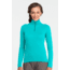 Icebreaker Oasis Long Sleeve Half Zip Top - Women's-Mermaid/Hunter-Large