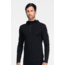 Icebreaker Oasis Long Sleeve Hood - Mens-Black-Large