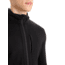 Icebreaker Quantum III Long Sleeve Zip Hoodie - Mens, Black, Large, IB0A59JX001L