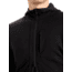 Icebreaker Quantum III Long Sleeve Zip Hoodie - Mens, Black, Large, IB0A59JX001L