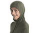 Icebreaker Quantum III Long Sleeve Zip Hoodie - Womens, Loden, Large, IB0A59JW069L