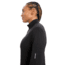 Icebreaker Quantum III Long Sleeve Zip Jacket - Womens, Black, Small, IB0A56FO001S