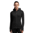 Icebreaker Quantum Long Sleeve Zip Hood - Women's-Black/Black-Large