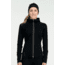 Icebreaker Quantum Long Sleeve Zip Hood - Women's-Black-X-Small