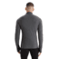 Icebreaker RealFleece Descender Long Sleeve Zip Jacket - Mens, Jet Heather/Black, Large, IB104853A01L