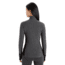 Icebreaker RealFleece Descender Long Sleeve Zip Jacket - Womens, Jet Heather/Black, Medium, IB103900A01M