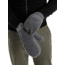 Icebreaker RealFleece High Pile Mittens, Gritstone Heather, Large, IB0A59JY004L