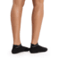 Icebreaker Run+ Ultralight Micro Socks - Womens, Black/Snow, Medium, IB104215A06M