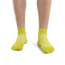 Icebreaker Run+ Ultralight Mini Socks - Mens, Bio Lime/Loden, Large, IB104213867L