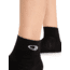 Icebreaker Run+ Ultralight Mini Socks - Womens, Black/Snow, Medium, IB104216A06M