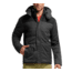 Scout Long Sleeve Zip Hood Jacket - Mens-Jet Heather/Black-Medium